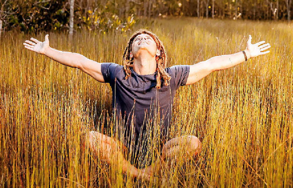 ROCKING THE US: Singer songwriter Ash Grunwald. ROCKING THE US: Singer songwriter Ash Grunwald.
